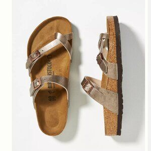 Mayari Birko-Flor Sandal birkenstock sandal. Graceful taupe sz 37